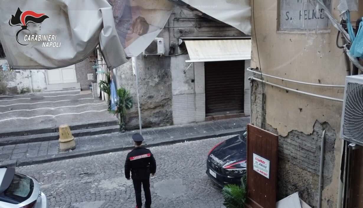 Il blitz al rione Sanità